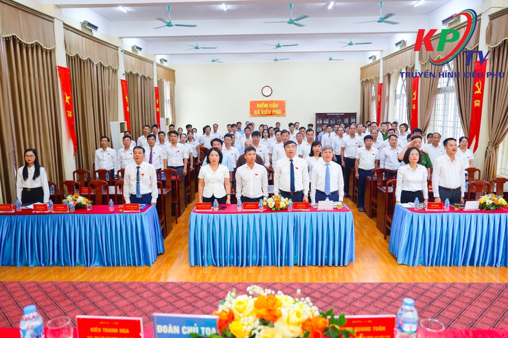 Hội đồng nhân dân xã Kiều Phú tổ chức kỳ họp thứ nhất, khóa I, nhiệm kỳ 2021-2026- Ảnh 1.