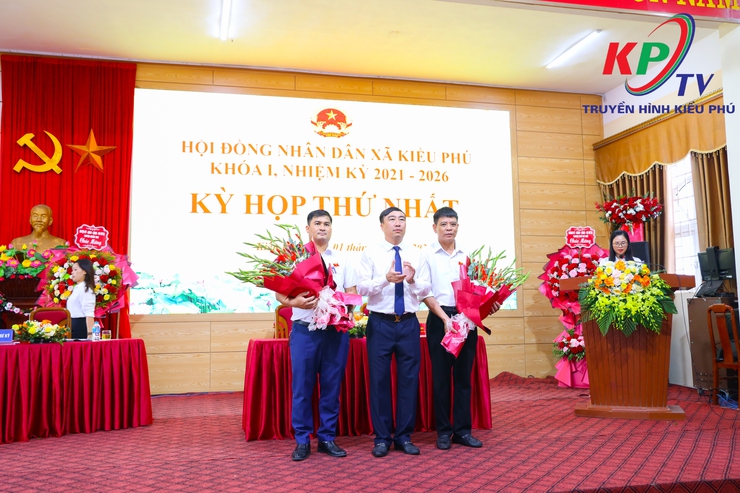 Hội đồng nhân dân xã Kiều Phú tổ chức kỳ họp thứ nhất, khóa I, nhiệm kỳ 2021-2026- Ảnh 11.
