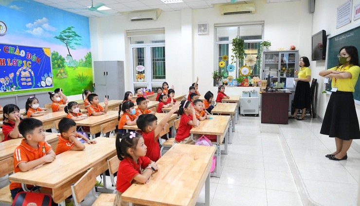 Phường Giảng Võ:  Giữ ổn định tuyến, đảm bảo quyền lợi học sinh sau sắp xếp đơn vị hành chính- Ảnh 1.