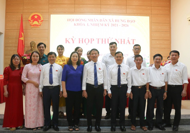 Kỳ họp thứ nhất HĐND xã Hưng Đạo Khóa I, Nhiệm kỳ 2021 – 2026- Ảnh 10.