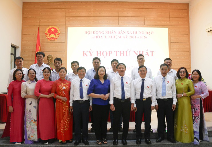 Kỳ họp thứ nhất HĐND xã Hưng Đạo Khóa I, Nhiệm kỳ 2021 – 2026- Ảnh 11.