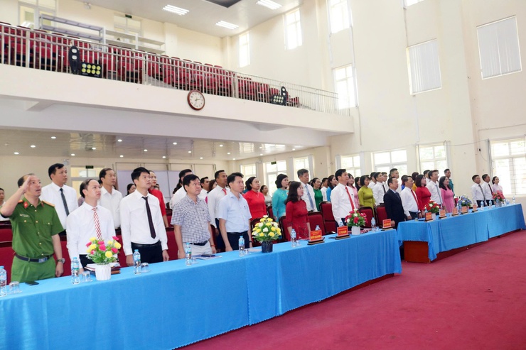 Lễ công bố các Quyết định của Thành Phố về công tác cán bộ tại xã Quảng Bị- Ảnh 2.