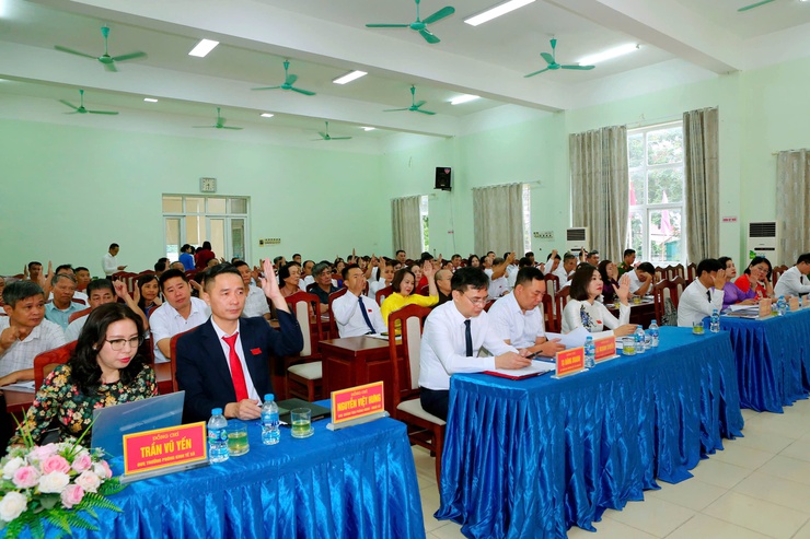 HĐND xã Ngọc Hồi tổ chức kỳ họp thứ nhất khóa XXII, nhiệm kỳ 2021 – 2026- Ảnh 4.