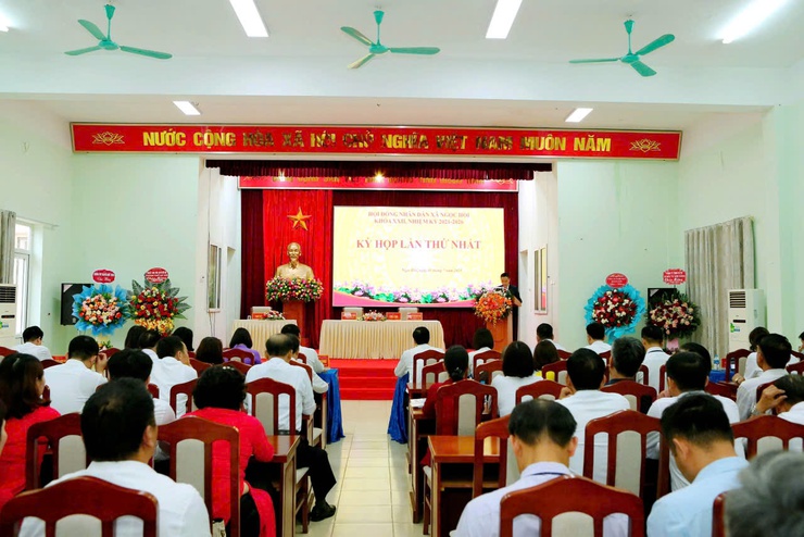 HĐND xã Ngọc Hồi tổ chức kỳ họp thứ nhất khóa XXII, nhiệm kỳ 2021 – 2026- Ảnh 3.