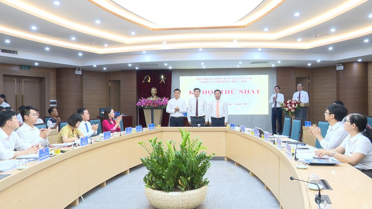 HĐND xã Gia Lâm tổ chức kỳ họp thứ nhất, khóa I, nhiệm kỳ 2021–2026- Ảnh 4.