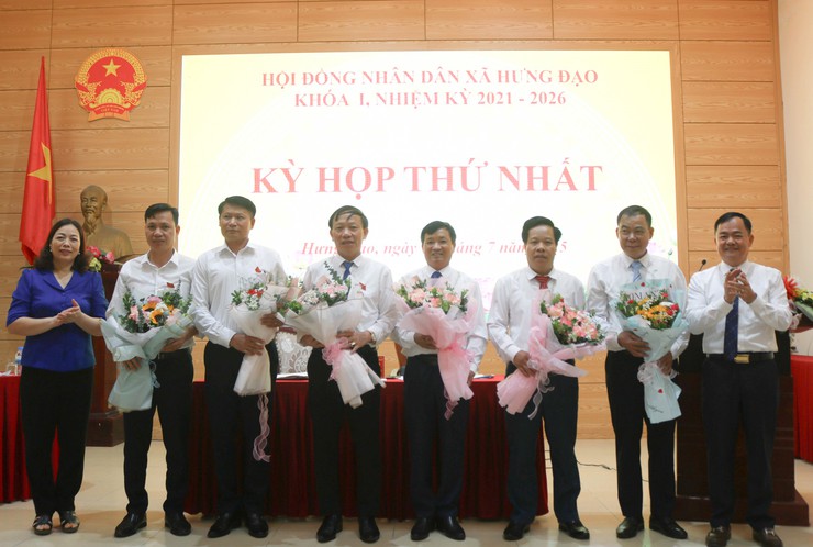 Kỳ họp thứ nhất HĐND xã Hưng Đạo Khóa I, Nhiệm kỳ 2021 – 2026- Ảnh 5.