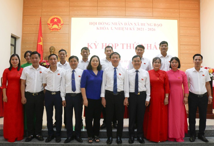 Kỳ họp thứ nhất HĐND xã Hưng Đạo Khóa I, Nhiệm kỳ 2021 – 2026- Ảnh 8.