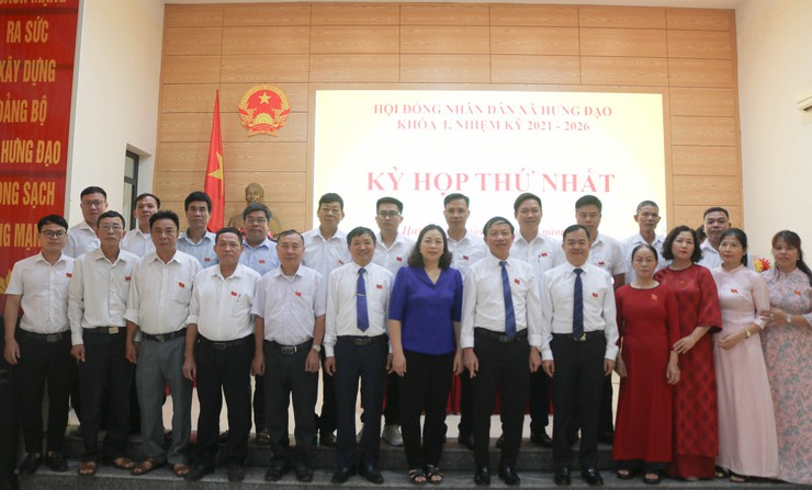 Kỳ họp thứ nhất HĐND xã Hưng Đạo Khóa I, Nhiệm kỳ 2021 – 2026- Ảnh 9.