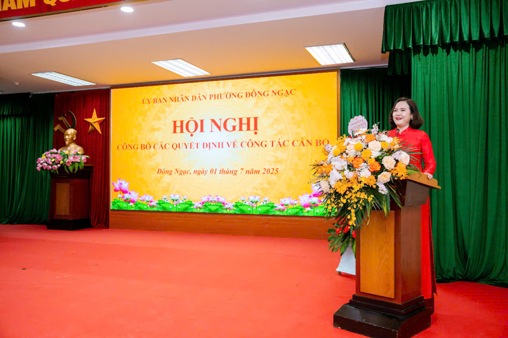 PHƯỜNG ĐÔNG NGẠC TỔ CHỨC HỘI NGHỊ CÔNG BỐ CÁC QUYẾT ĐỊNH VỀ CÔNG TÁC CÁN BỘ THEO CHỦ TRƯƠNG THỰC HIỆN CHÍNH QUYỀN ĐỊA PHƯƠNG 2 CẤP- Ảnh 7.
