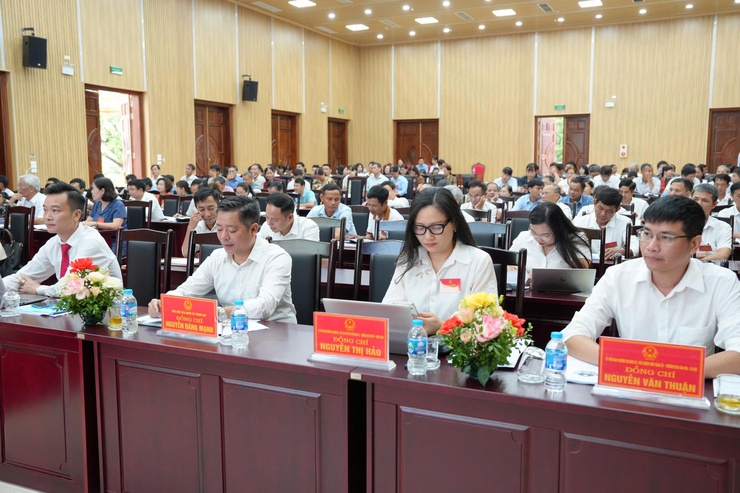 HĐND xã Thanh Oai kiện toàn tổ chức, vận hành bộ máy mới- Ảnh 3.