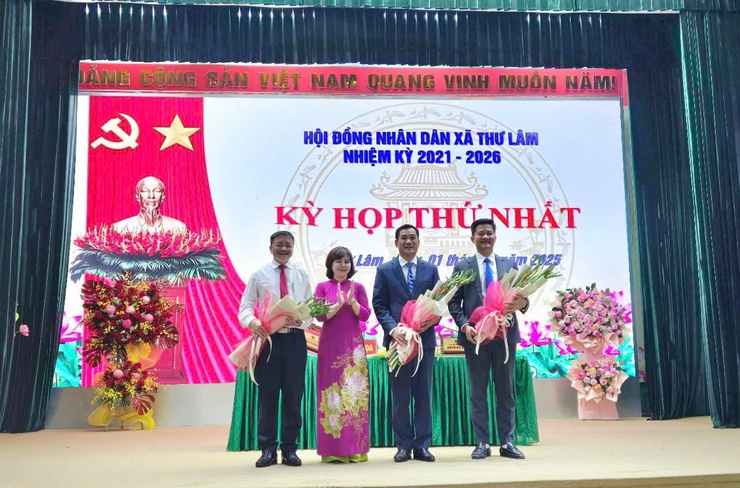 HĐND xã Thư Lâm Khóa I, nhiệm kỳ 2021 - 2026 tổ chức Kỳ họp thứ Nhất- Ảnh 3.