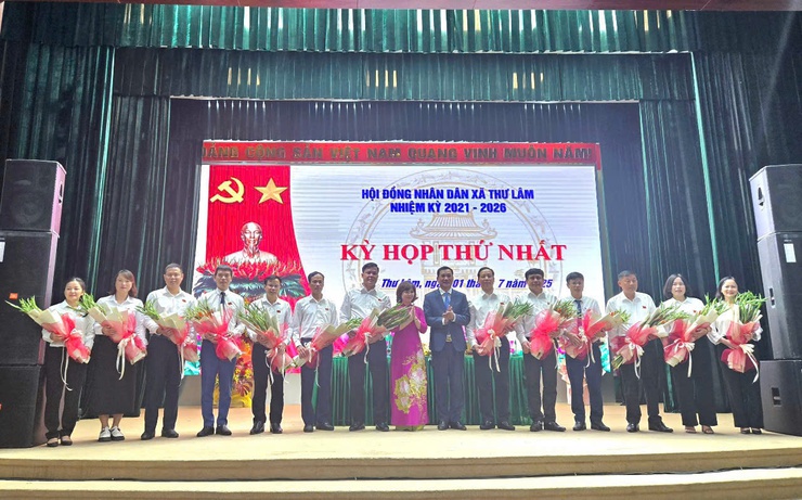 HĐND xã Thư Lâm Khóa I, nhiệm kỳ 2021 - 2026 tổ chức Kỳ họp thứ Nhất- Ảnh 4.