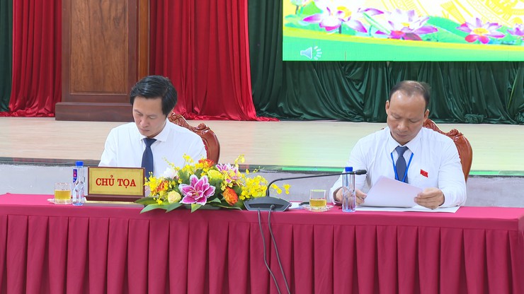 Kỳ họp thứ Nhất HĐND xã Phúc Thịnh nhiệm kỳ 2021 – 2026- Ảnh 4.