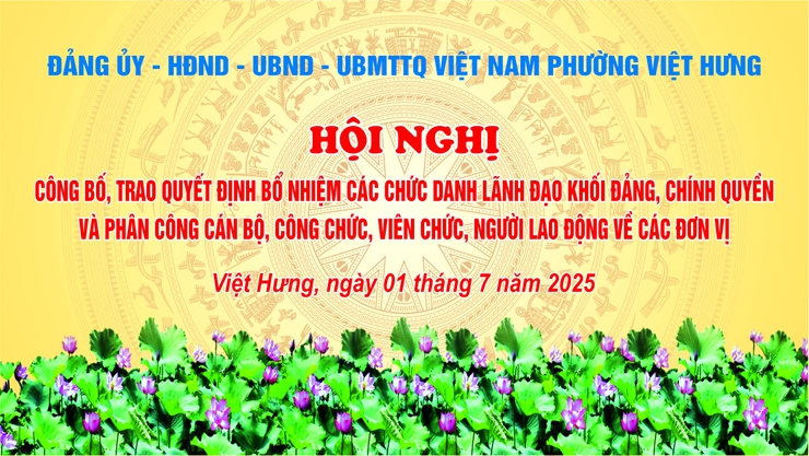 Hội nghị công bố, trao quyết định bổ nhiệm các chức danh lãnh đạo khối Đảng, Chính quyền và phân công CBCCVC-NLĐ về các đơn vị- Ảnh 1.