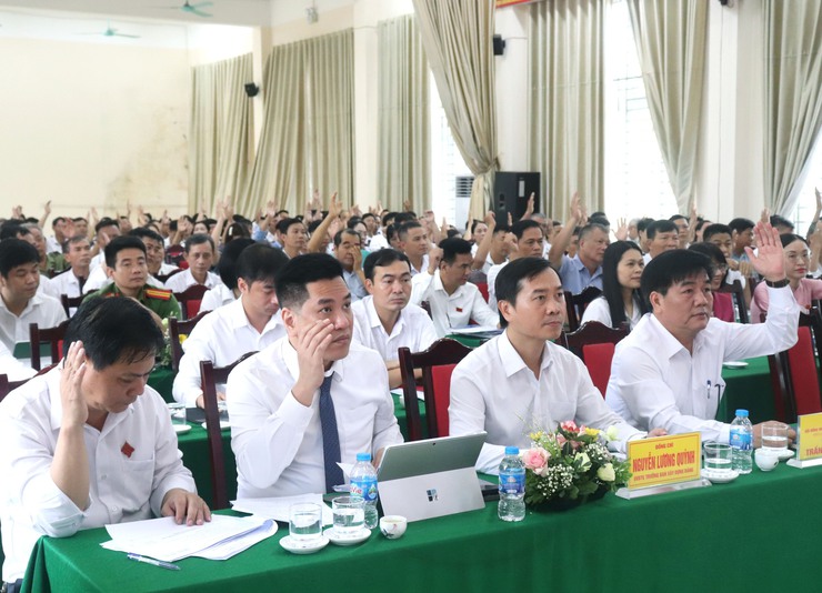 HĐND xã Phượng Dực tổ chức kỳ họp thứ nhất, khóa I nhiệm kỳ 2021-2026- Ảnh 2.