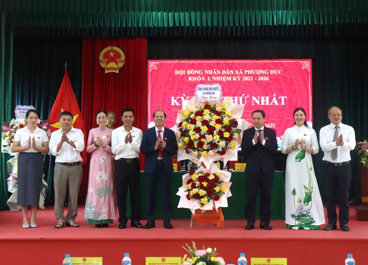 HĐND xã Phượng Dực tổ chức kỳ họp thứ nhất, khóa I nhiệm kỳ 2021-2026- Ảnh 3.