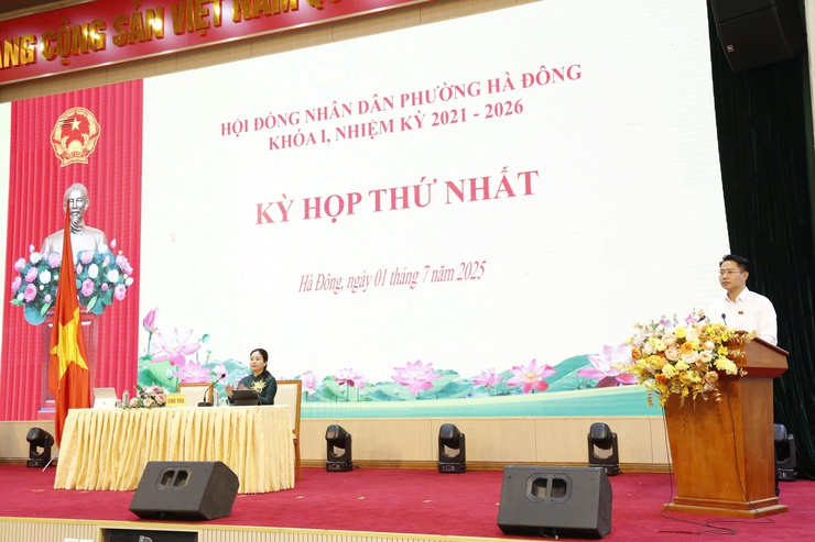 Phường Hà Đông vận hành chính quyền địa phương hai cấp thông suốt, liên tục- Ảnh 3.