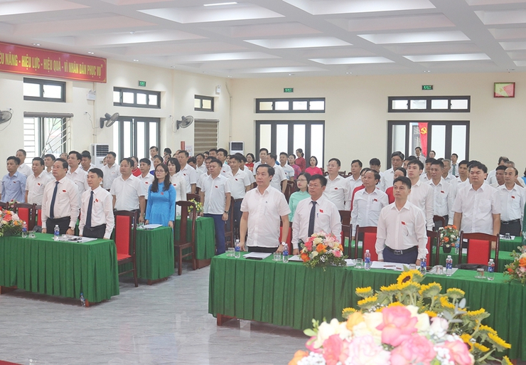 HĐND xã Xuân Mai tổ chức thành công Kỳ họp thứ nhất- Ảnh 1.