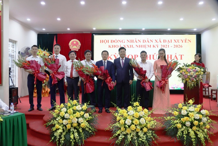 Kỳ họp thứ Nhất HĐND xã Đại Xuyên khoá XXII, nhiệm kỳ 2021 – 2026- Ảnh 4.