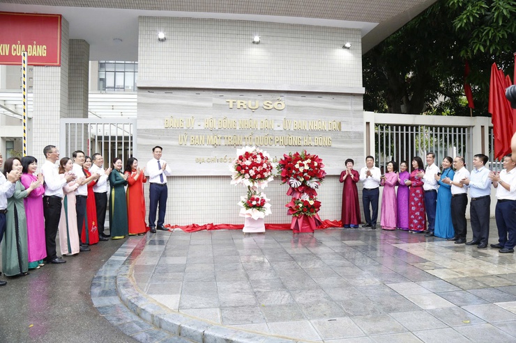 Phường Hà Đông vận hành chính quyền địa phương hai cấp thông suốt, liên tục- Ảnh 1.