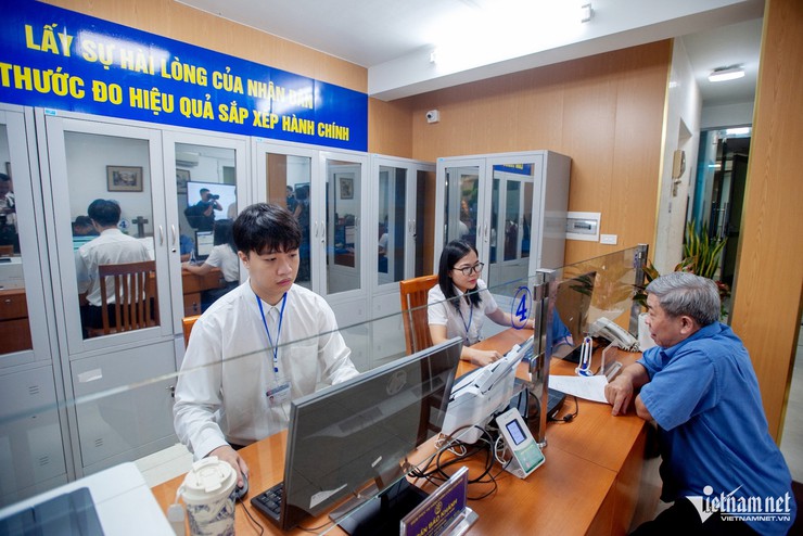 Chỉ 20 phút đã xong thủ tục hành chính ở phường mới của Hà Nội- Ảnh 9.