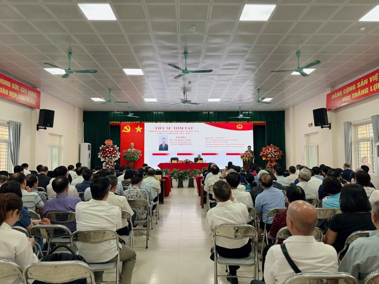 HĐND phường Tương Mai tổ chức Kỳ họp thứ nhất
khoá I, Nhiệm kỳ 2021-2026
- Ảnh 3.