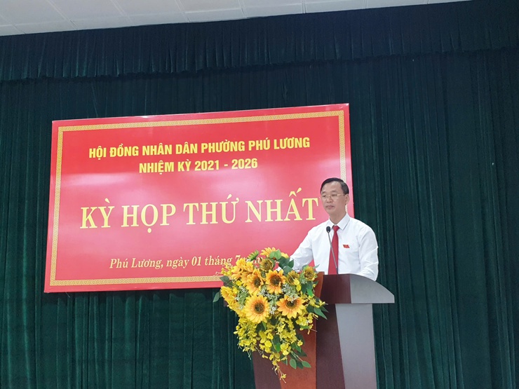 HĐND phường Phú Lương khoá I tổ chức thành công- Ảnh 3.