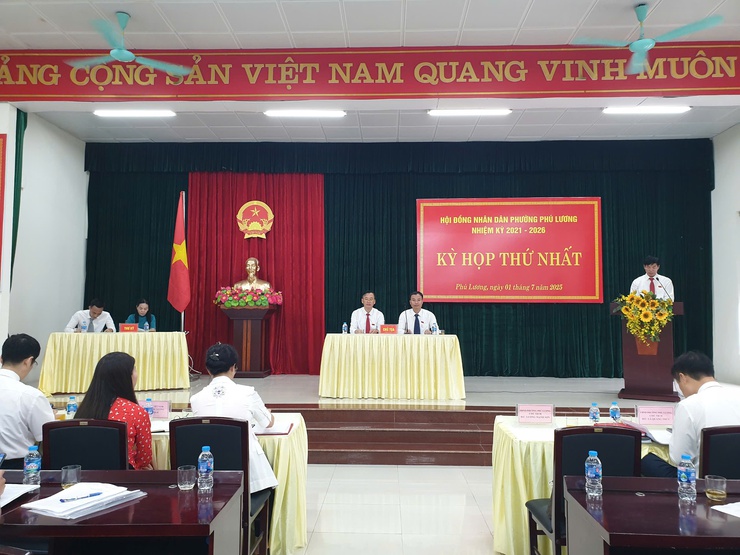 HĐND phường Phú Lương khoá I tổ chức thành công- Ảnh 1.