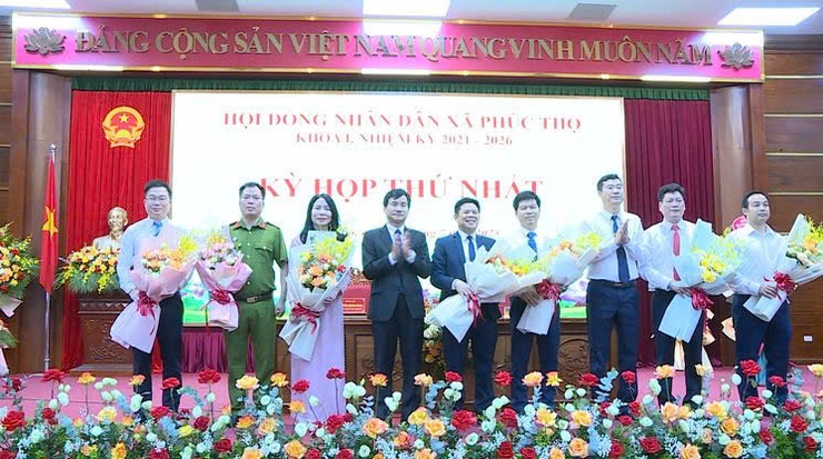 HĐND xã Phúc Thọ tổ chức Kỳ họp thứ Nhất khoá I, nhiệm kỳ 2021–2026- Ảnh 4.