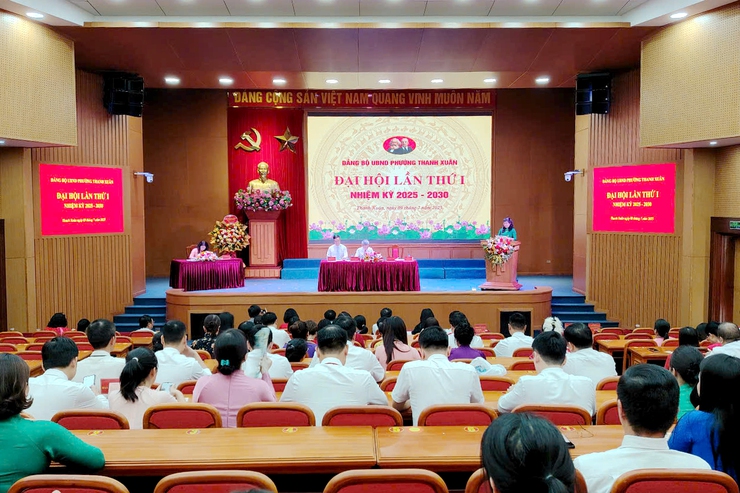 Đại hội Đảng bộ UBND phường Thanh Xuân nhiệm kỳ 2025-2030- Ảnh 1.