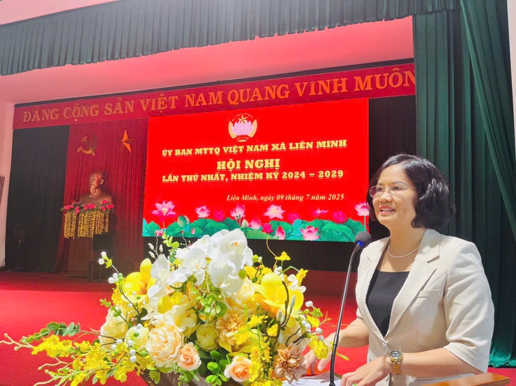 Hội nghị lần thứ Nhất Ủy ban MTTQ xã Liên Minh- Ảnh 3.