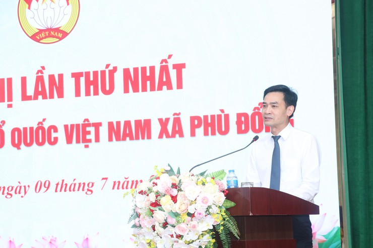 Ủy ban MTTQ Việt Nam xã Phù Đổng tổ chức hội nghị lần thứ Nhất- Ảnh 4.