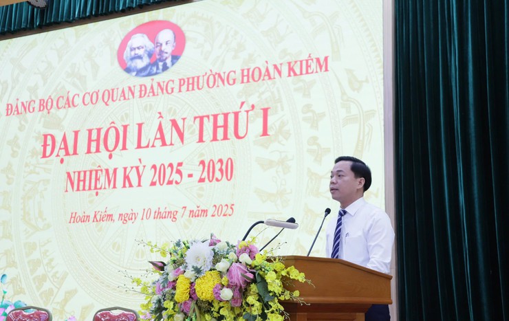 Đại hội Đảng bộ các cơ quan Đảng phường Hoàn Kiếm, Đại hội của “ĐOÀN KẾT – DÂN CHỦ - KỶ CƯƠNG – PHÁT TRIỂN”- Ảnh 11.