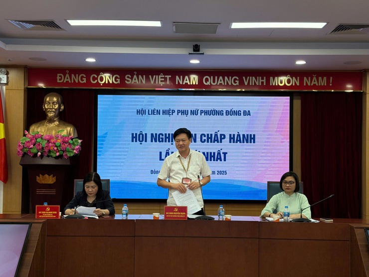 Hội nghị Ban Chấp hành, Ban Thường vụ Hội Liên hiệp phụ nữ phường Đống Đa- Ảnh 4.