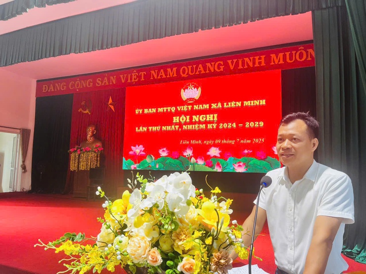 Hội nghị lần thứ Nhất Ủy ban MTTQ xã Liên Minh- Ảnh 2.