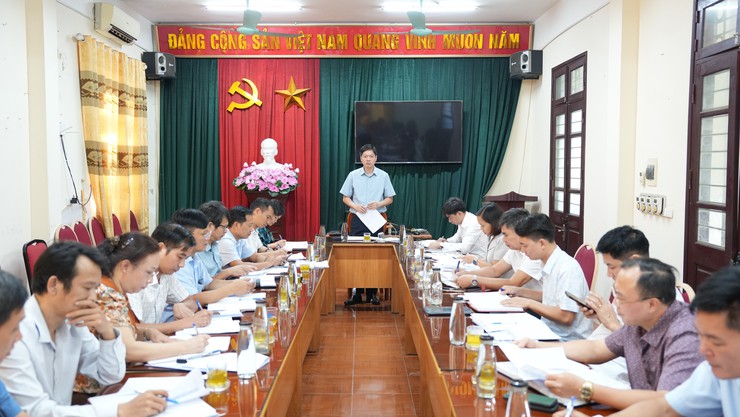 Hội nghị triển khai đề án thành lập Chi bộ Trạm Y tế xã và nâng cấp các chi bộ trực thuộc Đảng bộ xã Dương Hoà- Ảnh 1.