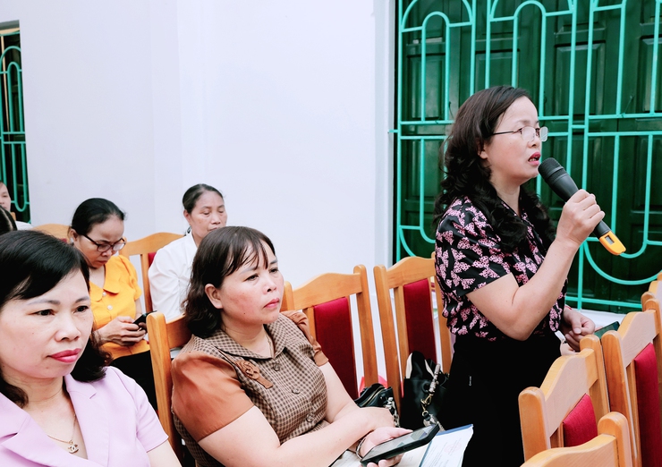 ĐẢNG ỦY XÃ THƯ LÂM TỔ CHỨC HỘI NGHỊ GIAO BAN THƯỜNG TRỰC ĐẢNG ỦY VỚI BÍ THƯ CÁC TỔ CHỨC ĐẢNG TRỰC THUỘC ĐẢNG BỘ XÃ.- Ảnh 8.