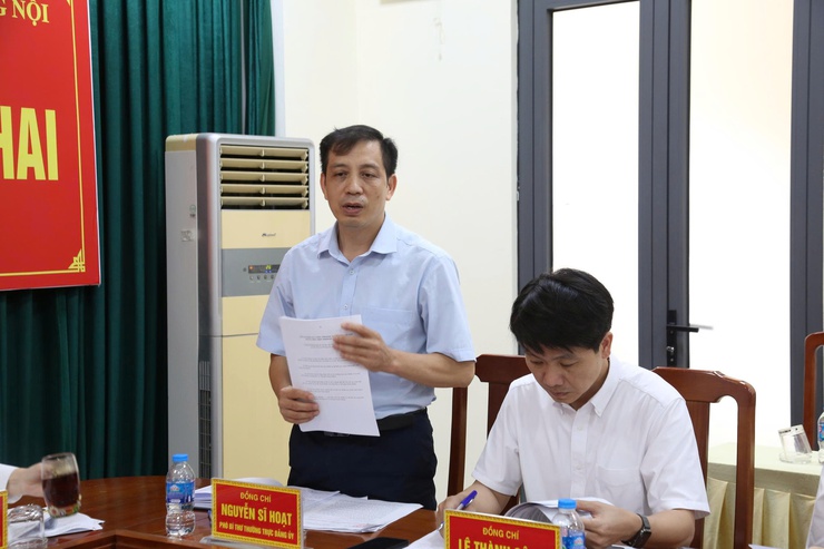 Nêu cao quyết tâm thực hiện thắng lợi các nhiệm vụ chính trị của phường Dương Nội sau khi thành lập- Ảnh 3.