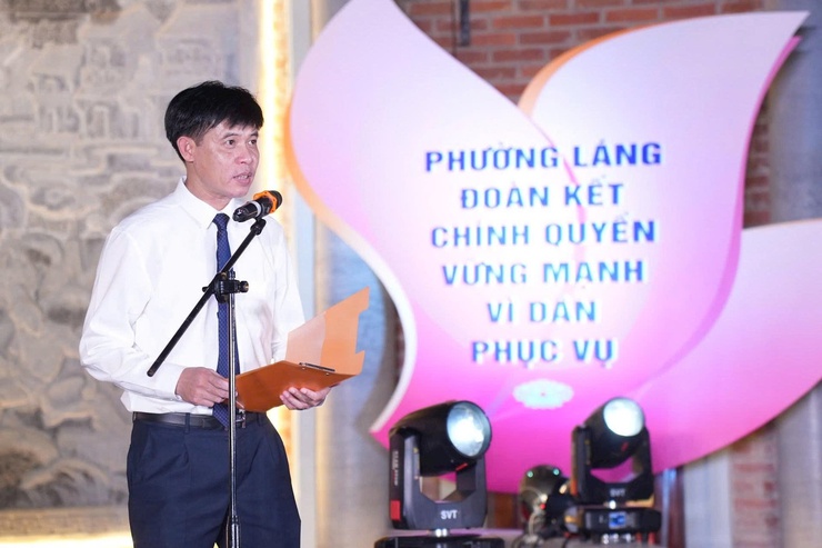 PHƯỜNG LÁNG TỔ CHỨC CHƯƠNG TRÌNH NGHỆ THUẬT CHÀO MỪNG CHÍNH QUYỀN ĐỊA PHƯƠNG 2 CẤP - Ảnh 2.