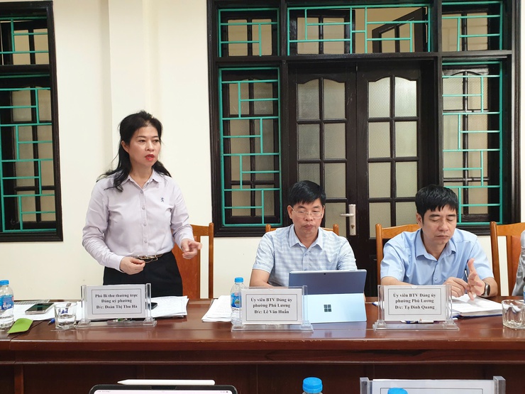 Ban Thường vụ Đảng ủy phường Phú Lương họp cho ý kiến về các nội dung quan trọng trong tháng 7/2025- Ảnh 2.
