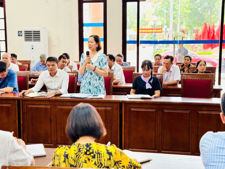 UBND xã Thanh Trì: Tổ chức tinh gọn, vận hành chuyên nghiệp chính quyền địa phương hai cấp- Ảnh 4.