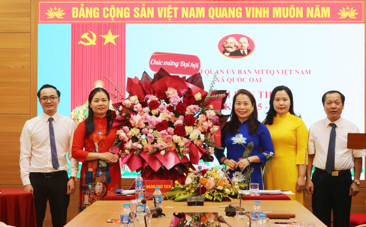 Đại hội Chi bộ Cơ quan Mặt trận Tổ quốc Việt Nam xã Quốc Oai lần thứ nhất, nhiệm kỳ 2025-2030- Ảnh 4.