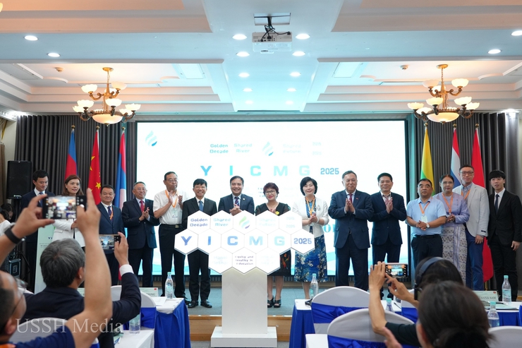 ĐHQGHN tổ chức Cuộc thi Sáng kiến Thanh niên về Quản trị và Phát triển khu vực Mê Kông - Lan Thương (YICMG 2025)- Ảnh 1.