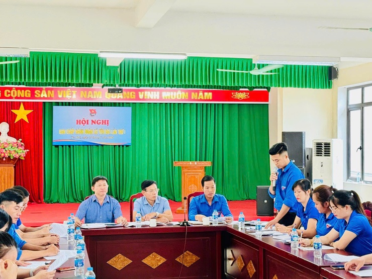 Đoàn xã Yên Bài tổ chức hội nghị Ban Chấp hành mở rộng lần thứ nhất, nhiệm kỳ 2025-2030- Ảnh 2.