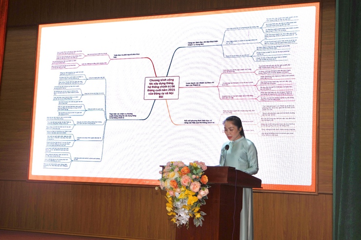 XÃ NỘI BÀI TRIỂN KHAI NHIỆM VỤ TRỌNG TÂM CÔNG TÁC XÂY DỰNG ĐẢNG, HỆ THỐNG CHÍNH TRỊ, KINH TẾ-XÃ HỘI, AN NINH QUỐC PHÒNG 6 THÁNG CUỐI NĂM 2025, KẾ HOẠCH VẬN ĐỘNG QUỸ "ĐỀN ƠN ĐÁP NGHĨA" VÀ QUỸ "VÌ NGƯỜI NGHÈO" NĂM 2025- Ảnh 2.