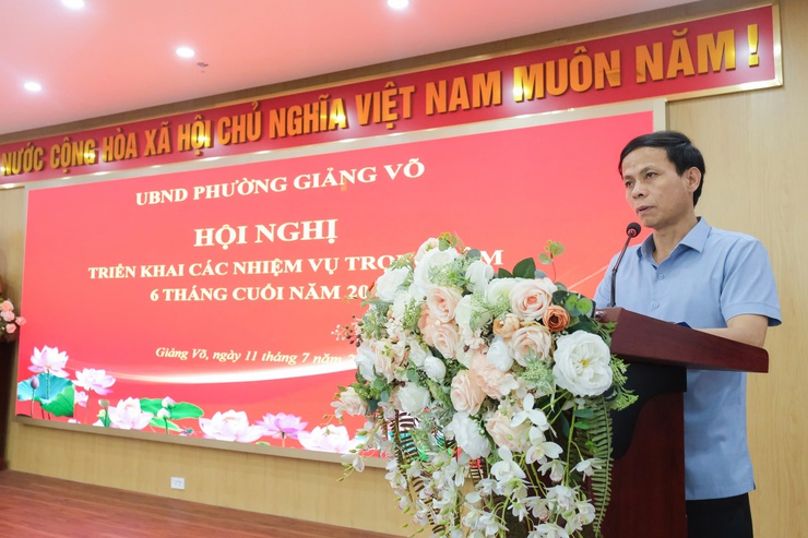 Phường Giảng Võ: Triển khai đề án sắp xếp, đổi tên tổ dân phố sau sắp xếp- Ảnh 2.