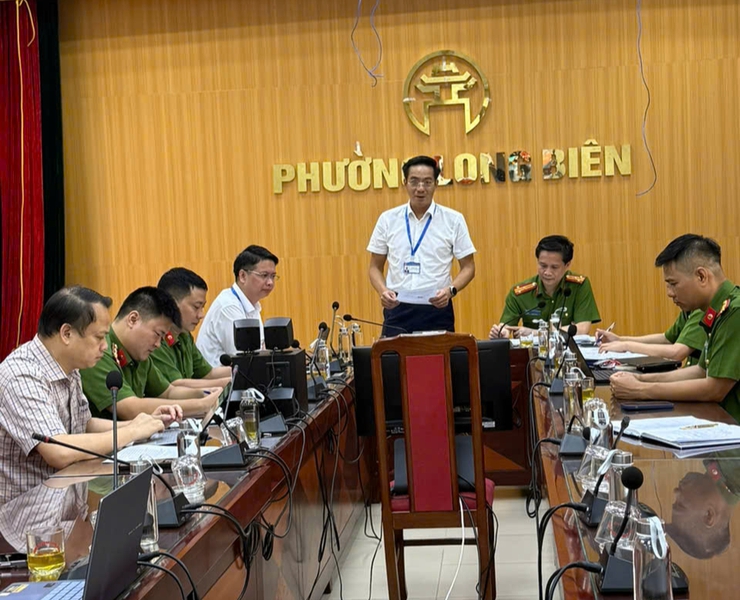 UBND Phường Long Biên làm việc với Phòng Cảnh sát PCCC&CNCH về công tác phòng cháy, chữa cháy và cứu nạn cứu hộ- Ảnh 2.