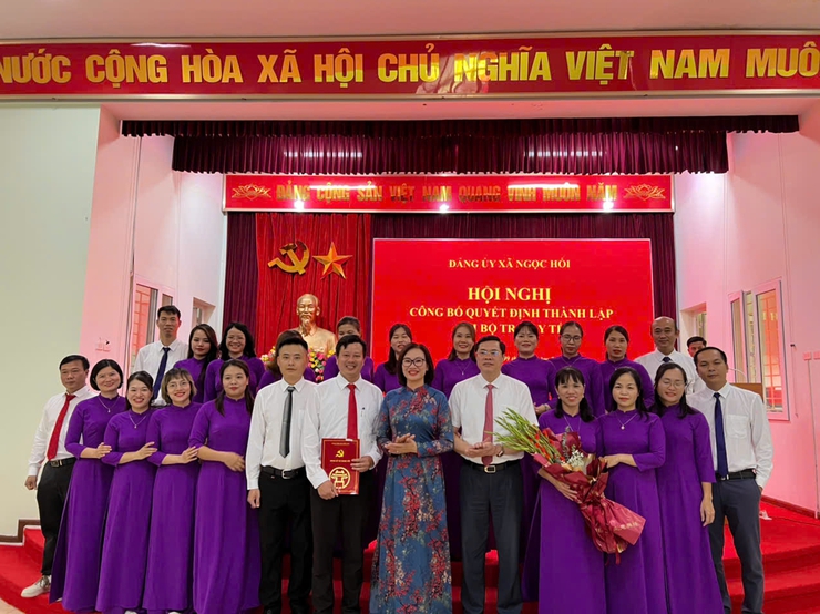 CÔNG BỐ QUYẾT ĐỊNH THÀNH LẬP TRẠM Y TẾ MỚI XÃ NGỌC HỒI- Ảnh 4.