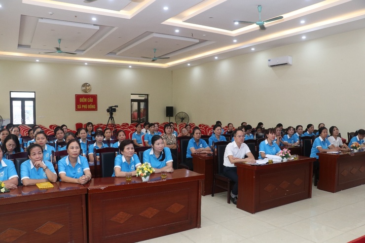 Hội nghị lần thứ Nhất, Ban chấp hành Hội LHPN xã Phù Đổng khóa I, nhiệm kỳ 2021-2026”- Ảnh 1.