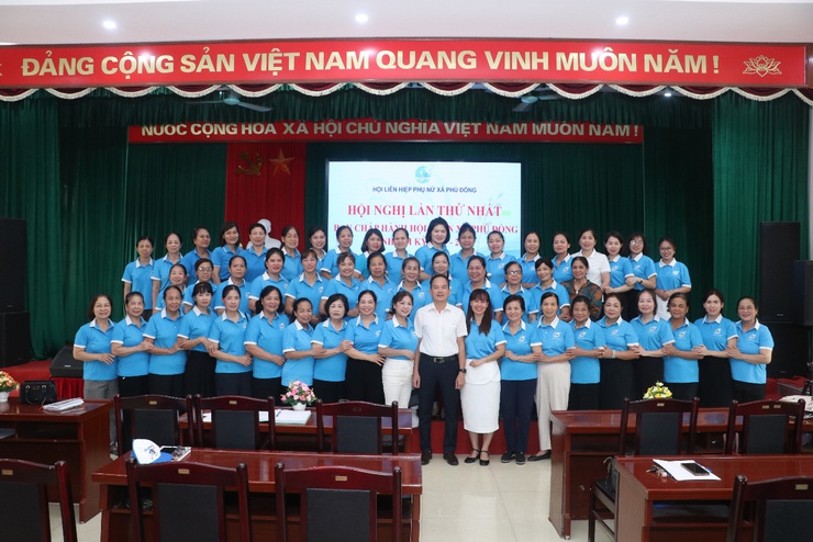 Hội nghị lần thứ Nhất, Ban chấp hành Hội LHPN xã Phù Đổng khóa I, nhiệm kỳ 2021-2026”- Ảnh 2.